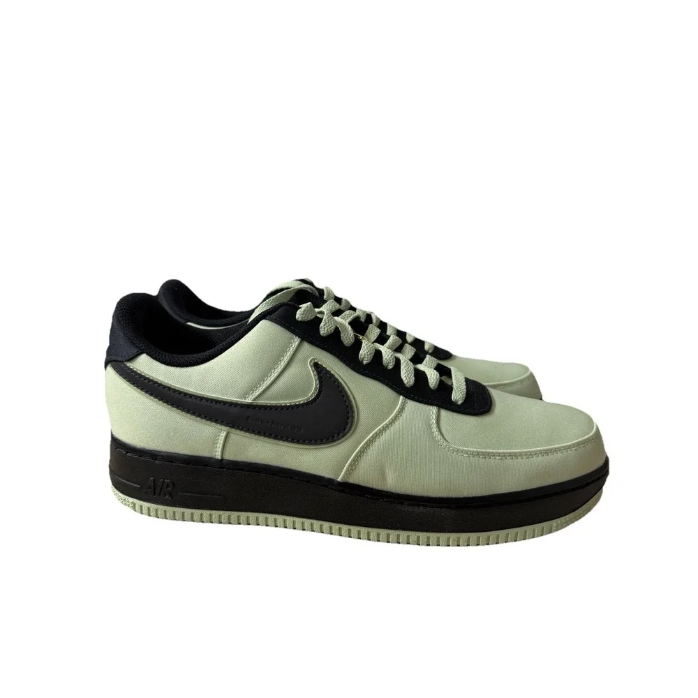 Nike By You Air Force One Greenglow Black | DQ1246-991 Men Size 12/Women 13.5